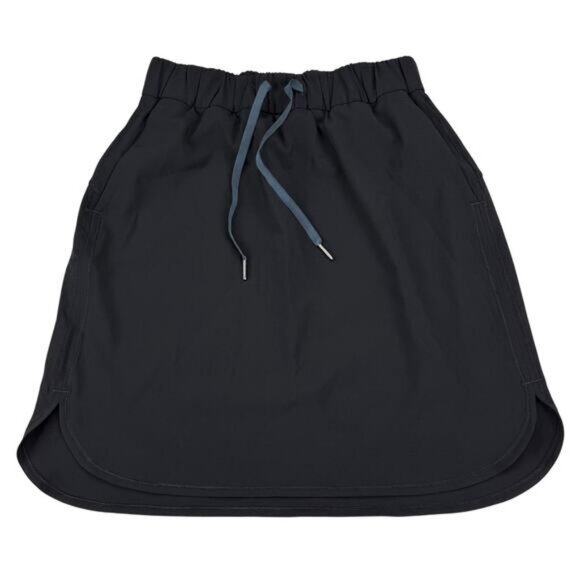 Lululemon On The Fly Skirt Luxtreme 21" In Black Size 4 - Picture 5 of 9